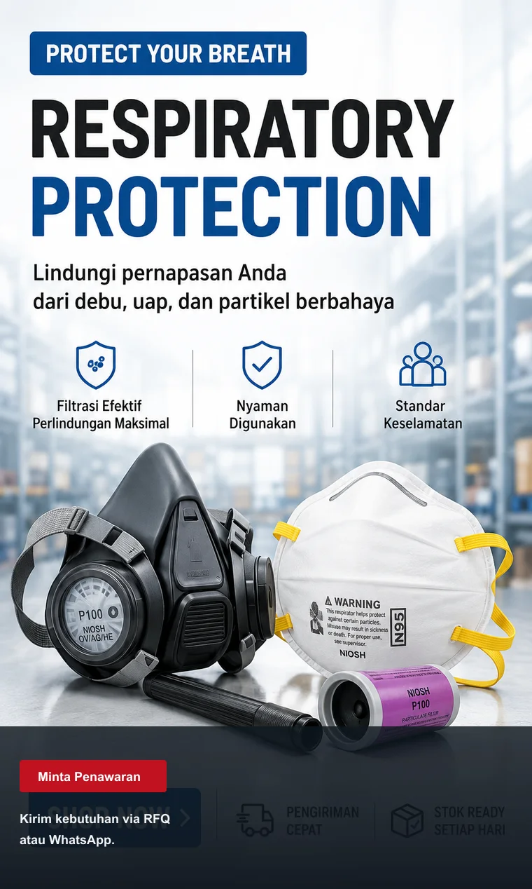 Campaign respiratory protection untuk kebutuhan area kerja
