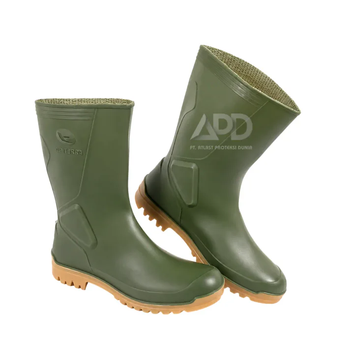 Foto produk AP Boots Sepatu Boots Safety Terra Eco 5 Hijau Size 40