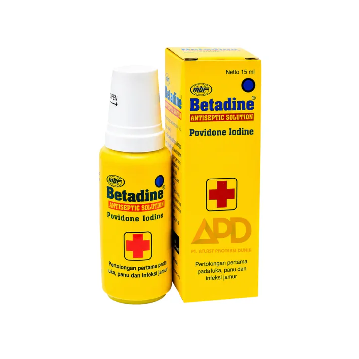 Foto produk Betadine Antiseptic Solution 15ML