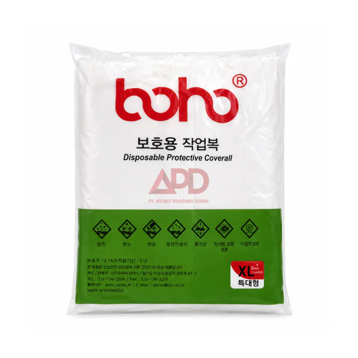 Foto produk Boho Disposable Hazmat Size Xl