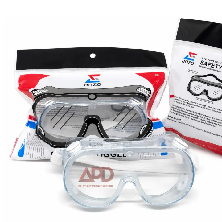 Foto produk Enzo Kacamata Safety Goggle Esg 03 Clear