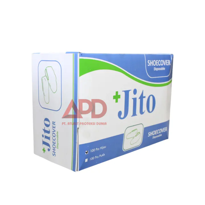 Foto produk JITO Shoes Cover Hijau 25 GSM