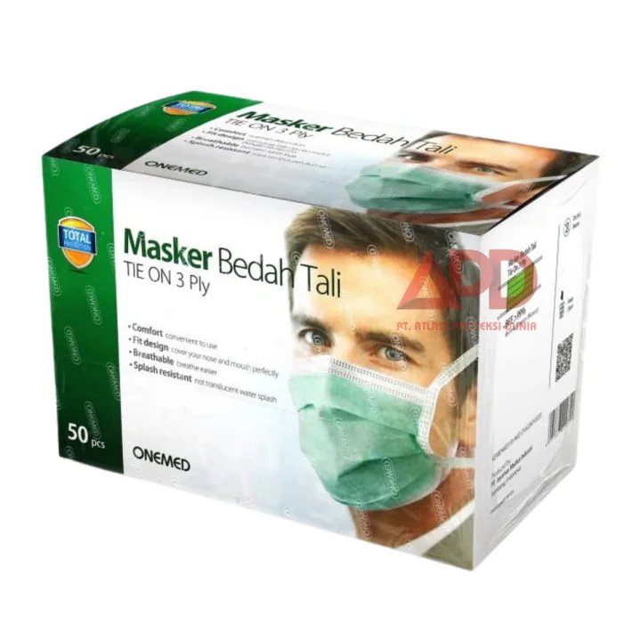 Foto produk OneMed Masker Tali Hijau