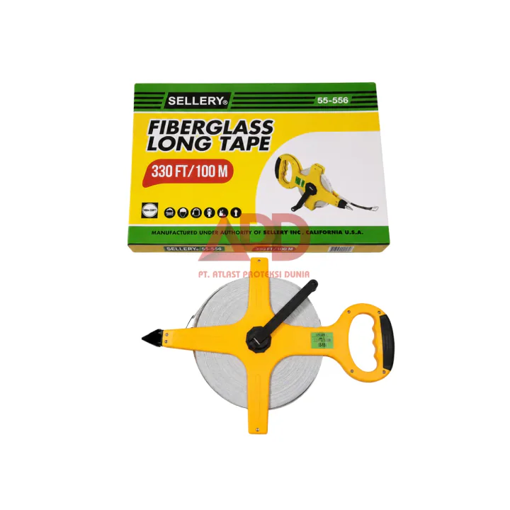Foto produk Sellery Fiberglass Measuring Tape 55 556 100M