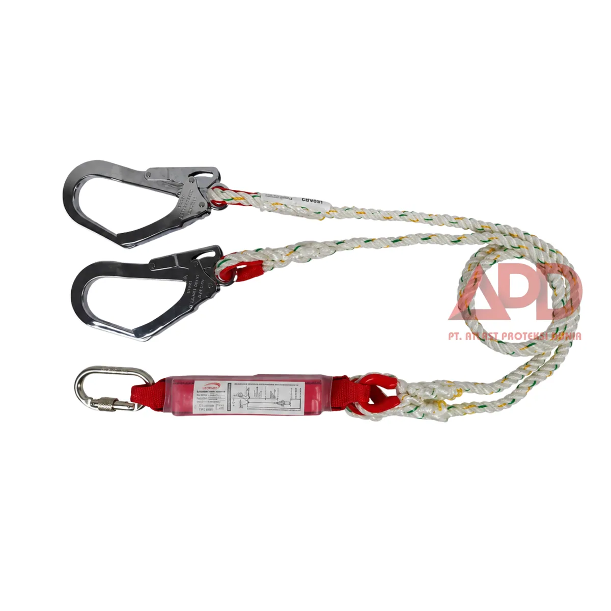 Foto produk Leopard Double Big Hook Lanyard With Absorber Lp 0125